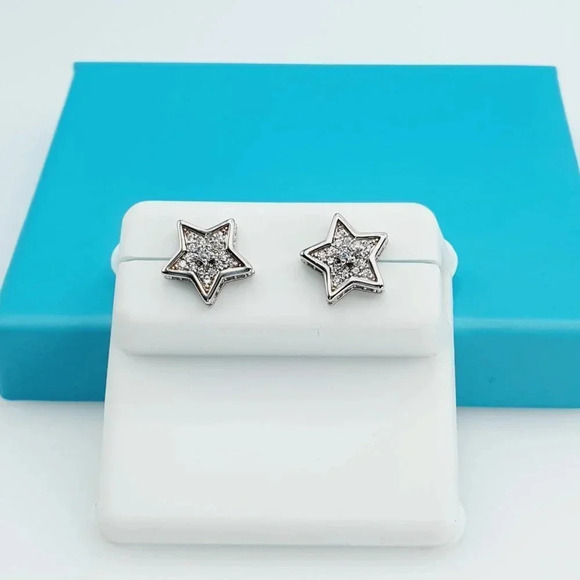 925 Sterling Silver CZ Beautiful Earrings for Women, 1USPAR4207 - Picture 11 of 11